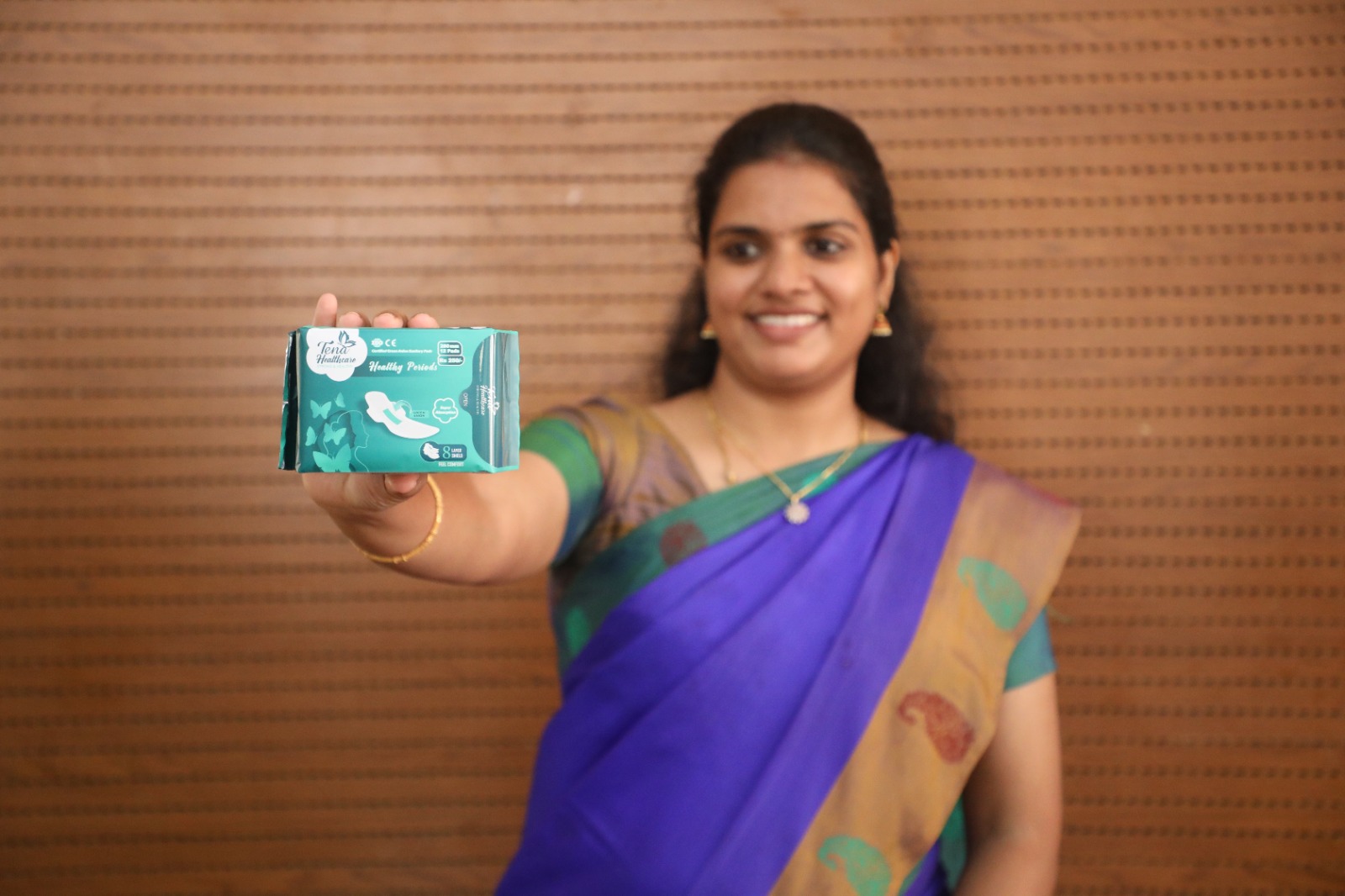 Woman representing Tena Healthcare feminine care